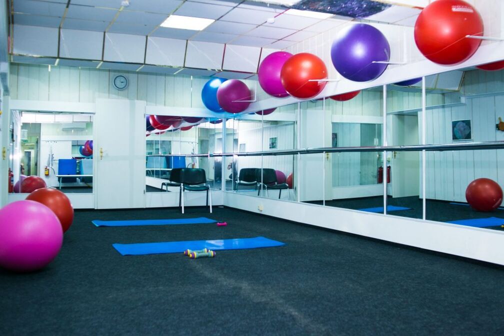 Sala de fisioterapia